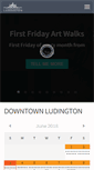 Mobile Screenshot of downtownludington.org